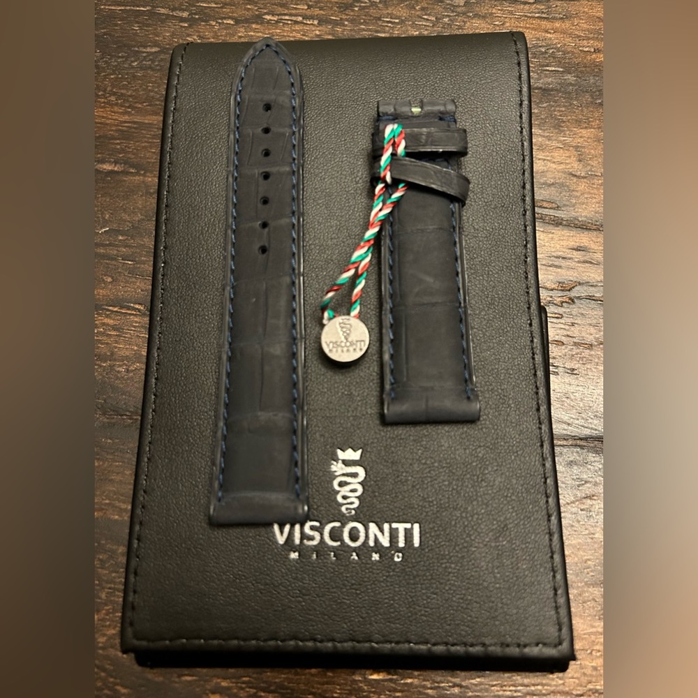 Visconti Leather Watch strap